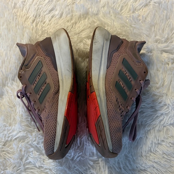 ADIDAS Bounce Women's Dusty Pink Sneakers Sz 8.5 slightly used - Picture 3 of 10